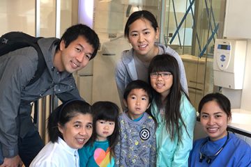 Family at Cupertino Dental Clinic